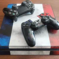 پی اس فور ps4 اسلیم یک ترابایت اکانتی همراه بازی