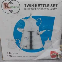 ست کتری قوری|قوری، کتری، قهوه‌ساز دستی|رباط‌کریم, پرندک|دیوار