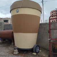 کافه طرح لیوان قهوه سیار