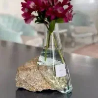 گلدان وتنگ شیشه ای|مجسمه، تندیس، ماکت|مشهد, خواجه ربیع|دیوار