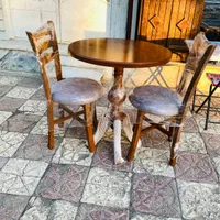 میز نهار خوری ۴نفره چستری|میز و صندلی غذاخوری|قزوین, |دیوار