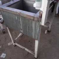 سینک دوقلوی صنعتی سالم وتمیز باشیر آبش|مصالح و تجهیزات ساختمان|مشهد, نیزه|دیوار