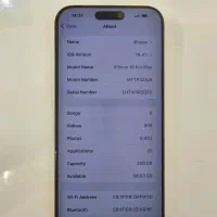گوشی ایفون ۱۶ پور مکس ریجستر شده|موبایل|اهواز, کمپلو شمالی|دیوار