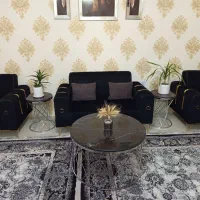 مبل ۷نفره همراه میز سنگی|مبلمان خانگی و میز عسلی|مشهد, شهرک بهارستان|دیوار