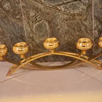 جاشمعی طلایی|صنایع دستی و سایر لوازم تزئینی|تهران, گرگان|دیوار
