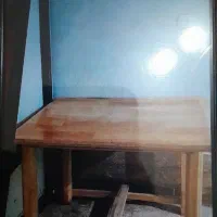 میزچوبی درحدنو محکم|میز و صندلی غذاخوری|سامان, |دیوار