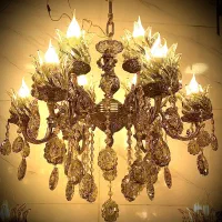لوستر برنجی (خرید مستقیم از کارخانه )\