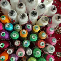 نخ وچین گل دوزی