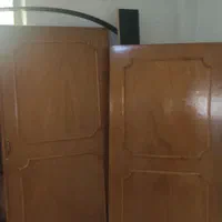 درب کمد چوبی به همراه دراور  توافقی|جاکفشی، کمد، دراور|لنگرود, |دیوار