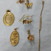 طلای مستعمل نوزادی سرویس فیروزه پلاک