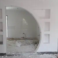 هرگونه گچ کاری پذیرفته میشود|خدمات پیشه و مهارت|گنبد کاووس, |دیوار