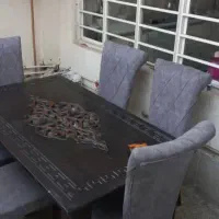 مبل هفت نفره و غذاخوری شش نفره