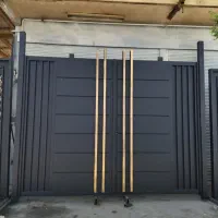 درب حیاطی.درب باغی درب فرفورژه.درب کیت کت