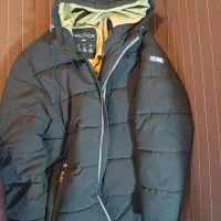 کاپشن مردانه خارجی Nautica سایز مدیوم کاملاً نو