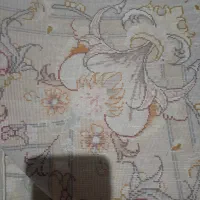 جفت قالیچه چله ابریشم طرح علیا 40رج|فرش|مراغه, |دیوار