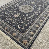 ۴تخته فرش ۱۲متری طلاکوب رنگ دلفینی