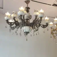 آویز سقفی لوست|لوستر و چراغ آویز|مشهد, نوده|دیوار