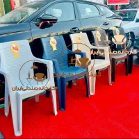 میز و صندلی پلاستیکی طرح شهرام نهارخوری غذاخوری