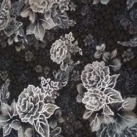 پارچه چادری اندونزی نقره کوب
