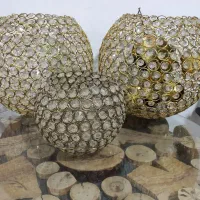 لوستر طلایی 2بزرگ ویکی کوچک