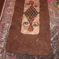 فرش گیوه ی نمدی دست ساز اصل