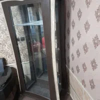 ویترین بوفه چوبی