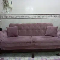 مبل راحتی ۴نفره|مبلمان خانگی و میز عسلی|قم, آذر (نکویی)|دیوار