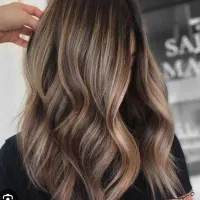 مدل لایت مو آمبره و بالیاژ