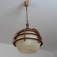 ۴ عدد لوستر چوبی کاملا نو|لوستر و چراغ آویز|اصفهان, رزمندگان|دیوار