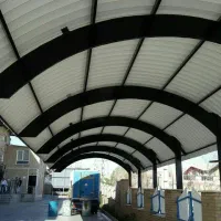 مجری تخصصی سایبان های  آکروتایل، UPVC. و شینگل|خدمات پیشه و مهارت|اهواز, زیتون کارمندی|دیوار