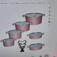 سرویس قابلمه و تابه 16پارچه راکلند