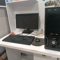 ست کامل کامپیوتر LG در حد نو|رایانه رومیزی|گرمی, |دیوار