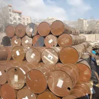 بشگه فلزی۲۲۰لیتری در محل نقدی