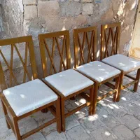 میز نهارخوری و۶ عدد صندلی یک عد لباس شویی