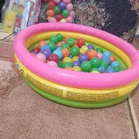 استخر بادی همراه با توپ|اسباببازی بچه|تهران, شهرک طالقانی|دیوار