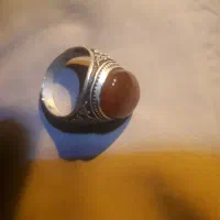 انگشتر نقره عقیق کبود
