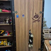 تخت خواب پسرانه ۶ تیکه و تخت خواب دو طبقه است|تخت و سرویس خواب|تهران, مجیدآباد|دیوار