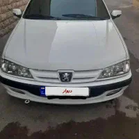 پژو پارس سفید بدون رنگ