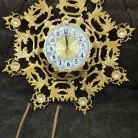 ساعت دیواری برنز خورشیدی