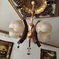 ۴تا لوستر چوبی