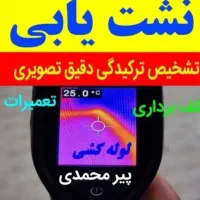 نشت یابی نشت یاب تشخیص رفع نم ورطوبت نشتی
