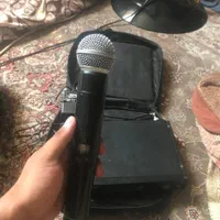 میکروفن بی سیم shure sm58 و سنایزر