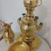 سماور و میز برنز
