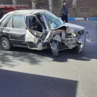 پراید تصادفی