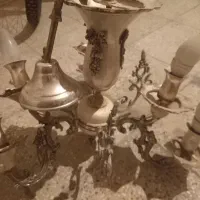 لوستر برنج رنگ نقره ای