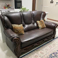 مبل راحتی چرم