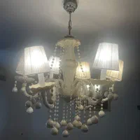 لوستر شش شعله دو عدد
