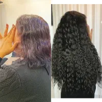 اکستنشن تخصصی مو(طبیعی و الیاف)|خدمات آرایشگری و زیبایی|قم, انسجام|دیوار