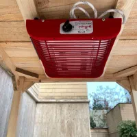 کرسی چوبی دلفین 70 در 70 سانت با چراغ گرمایشی فول|بخاری، هیتر، شومینه|تهران, شهرک ولیعصر جنوبی|دیوار