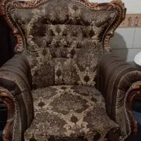 مبل سلطنتی چوب اصل|مبلمان خانگی و میز عسلی|زرند, |دیوار